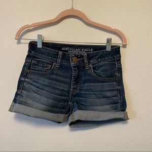 American eagle jean shorts